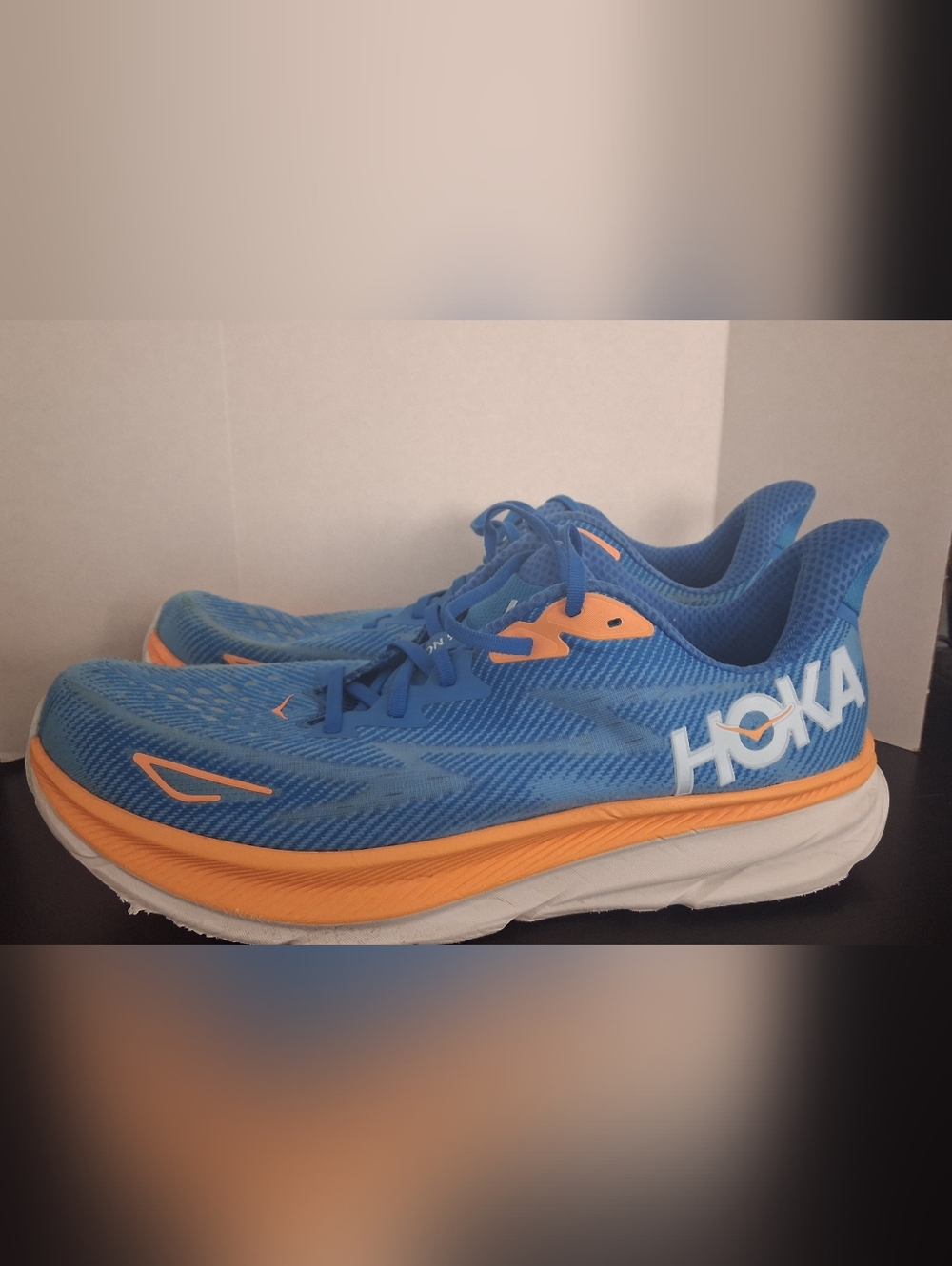 Hoka One One Clifton 9 Coastal Sky/All Aboard 1127895 -CSAA Men’s Size 15D